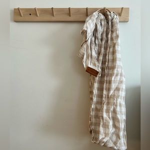 SOLD Wildbird Ring Sling cream oat gingham